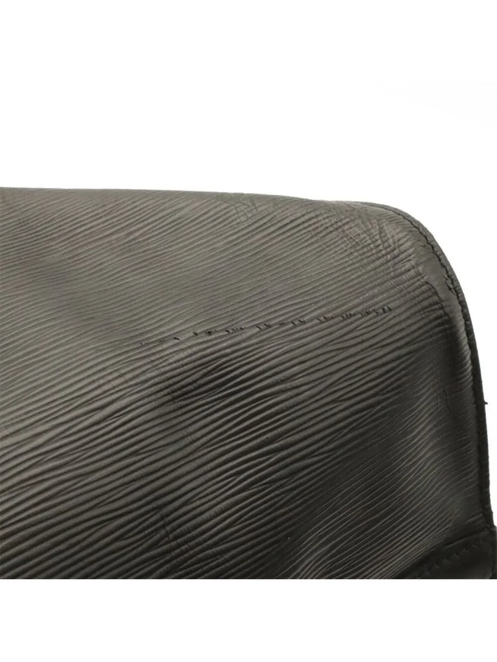 Louis Vuitton Epi Keepall 50 Boston Bag Purse Leather Noir Black Gold